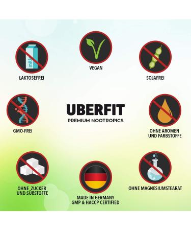 Uberfit Desire+ Natural Complex for Active Men - Premium L-Arginine Tribulus Maca Guarana Ginkgo & More (90 Vegan Capsules) - Shop Internationally! - Buy Online on GoSupps.com