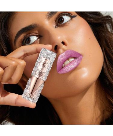  YNPQTDS Glitter Lipstick - 3.8g Moisturizing Lip Balm - Moisturizing and Waterproof Lip Tint for Women Beauty Lovers Creative Stylists Ideal for Travel and Parties - Buy Online on GoSupps.com
