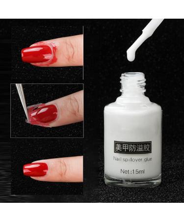  Obesntln Peelable base coat peel-off base layer manicure glue | Peelable gel nail polish base coat for easy removal 15ml squeeze-on for beginners - Buy Online on GoSupps.com