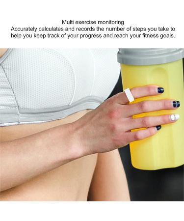 Smart Health Ring Stainless Steel Waterproof Sleep Quality Detection High Accuracy Stylish Sleep Health Monitor Ring for Gym (22#) 16# 16# - Buy Online on GoSupps.com