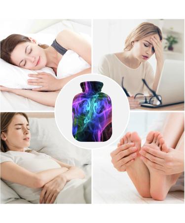 Fantasy Smoke 1L Hot Water Bottle | Cozy Plush Cover for Winter Warmth | Ideal Heat Bottle for Adults & Kids - Buy Online on GoSupps.com