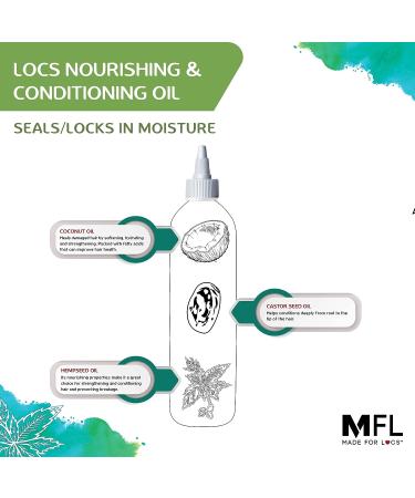 Locs Vegan Conditioning Hair Oil | 4 oz | Foaming Formula - Buy Online on GoSupps.com