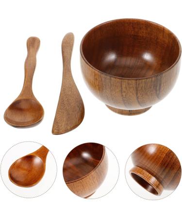 GALPADA Bol Bois pour Masque Facial avec Spatule et Cuill re Kit de M lange Pratique et Accessoire Beaut S r et pour Soins Visage pour Usage Quotidien et Voyage R utilisable - Buy Online on GoSupps.com