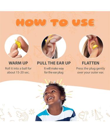 PQ Soft Silicone Ear Plugs - 20 Waterproof Earplugs for Swimming and Sleeping | Noise Reduction and Water Protection | 32 Db Sound Blocking | Yellow (20 Pillows) - Buy Online on GoSupps.com