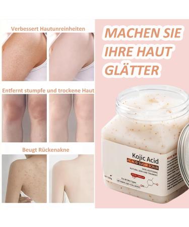 MEITREND Kojis ure K rperpeeling Kojic Acid Body Scrub 350 g exfoliating scrub removes dark spots dead skin and acne deep cleansing and body care for armpits and bikini zone - Buy Online on GoSupps.com