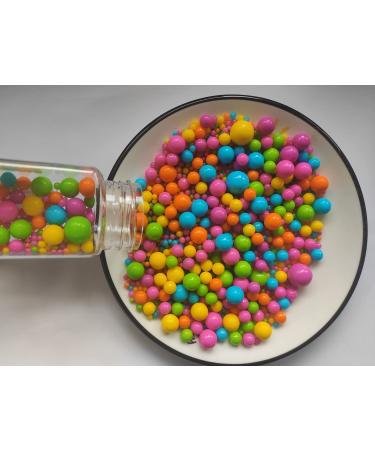 Buy Edible Rainbow Pearl Sugar Sprinkles | Cake & Cupcake Toppers | Cookie Decorations | Sweet Personalities Dessert Strussel - Buy Online on GoSupps.com