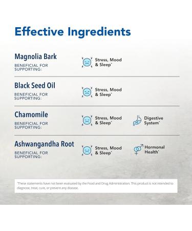 NORTH AMERICAN HERB & SPICE Herbal-zzZs - 60 Softgels - Natural Sleep Support - Melatonin Free Non-Habit Forming - With Ashwagandha & Chamomile - Non-GMO - 60 Servings - Buy Online on GoSupps.com