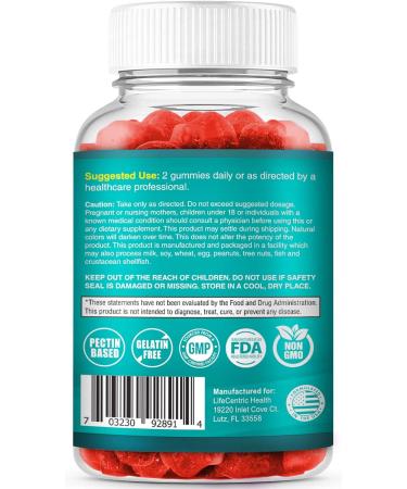 Hair Skin and Nails Gummies with High Potency Biotin 5000mcg | Gluten Free Hair Vitamins for Hair Growth | Tasty Gummies for Women, Men, and Kids - Buy Online on GoSupps.com