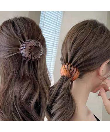 Buy Androxeda 3-Piece Hair Clip Set | Biking Bird Nest Design | Big Hair Gripper Accessories for Women & Girls - International Shipping Available - Buy Online on GoSupps.com