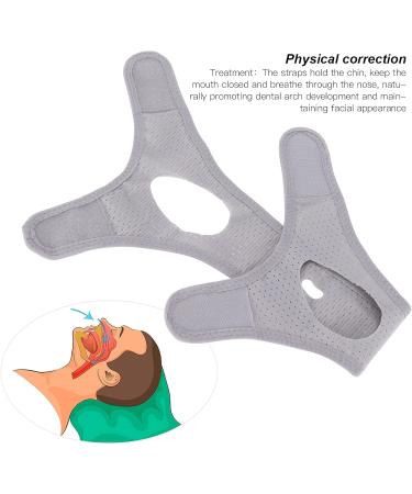 Shop Mesh V Belt Sleep Mask - Breathable Snore Reducing Chin Rest & Mouth Breathing Corrector - International Shipping Available - Buy Online on GoSupps.com