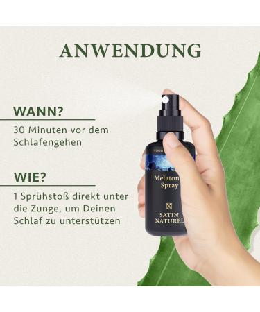 Melatonin Sleep Spray 5mg | Fast-Acting Vegan Sugar-Free | 30ml - 180 Days Supply - Satin Natural Eye Gel for Men - Buy Online on GoSupps.com