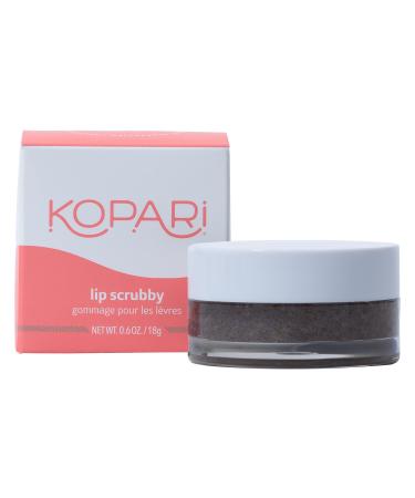 Kopari Coconut Lip Scrubby | Removes Dry Skin For Soft Lips | Volcanic Sand  Brown Sugar & Crushed Coconut Shells Hydrate Exfoliating Lip Scrub Exfoliator Moisturizer Organic Coconut Oil Vanilla Vegan