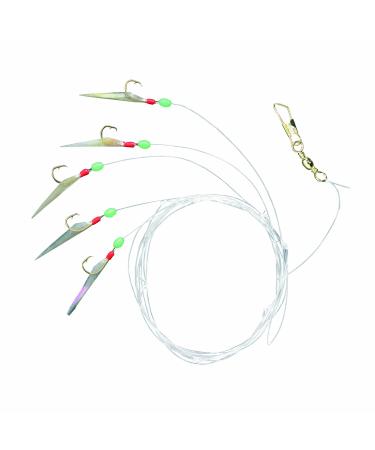 Balzer herring system with 5 circle hooks size 6 - herring leader for sea fishing for herring herring paternoster for fishing