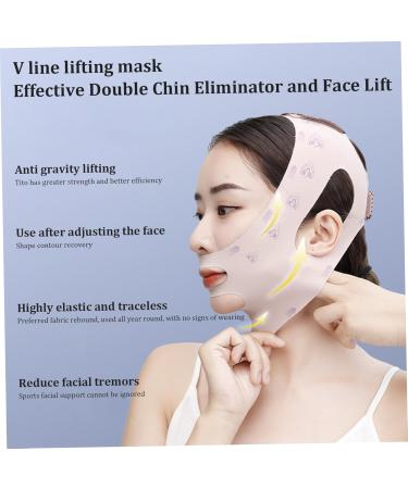 V Line Lifting Mask Double Chin Reducer Soft High-Elastic Breathable Chin Strap Depuffing and Skin Tightening Chin Mask Lift Reusable Face Sculpting Sleep Mask for Men Women Upgrade Type - Buy Online on GoSupps.com