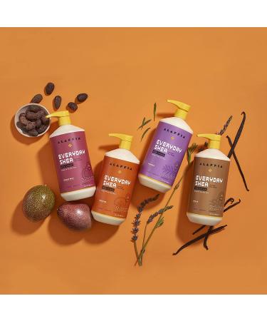 Alaffia Everyday Shea Body Lotion - Moisturizing Support for Normal to Very Dry Skin - Shea Butter and Lemongrass - Fair Trade Lavender - 32 Fl Oz (2 Pack) - Buy Online on GoSupps.com