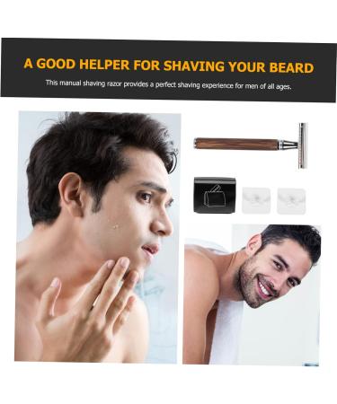 Frcolor Bamboo Handled Safety Razor Set - Eco-Friendly Shaving Tools for Hairdressers | International Shipping Available - Buy Online on GoSupps.com