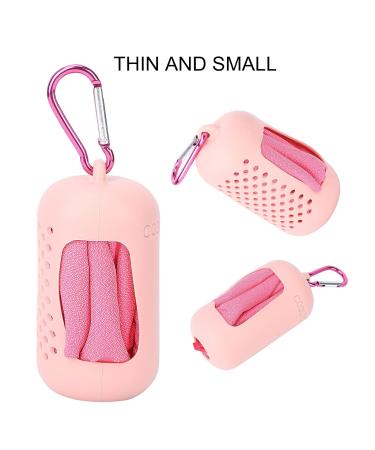 Cooling Towel - Quick-Dry Microfiber Ice Towel for Athletes & Outdoor Enthusiasts | Pink Sports Accessory - Buy Online on GoSupps.com