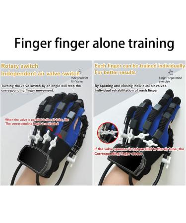 Finger and Hand Function Rehabilitation Trainer Robotic Rehab Gloves Finger Orthosis for Arthritis Stroke Hemiplegia Patient(Size:M Color:Right Hand) Medium Right Hand - Buy Online on GoSupps.com