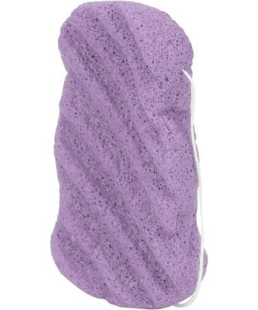 Verdant Touch Facial Sponge Plant Fiber Facial Sponge Reusable Face Cleansing Exfoliating Puff Washable Bath Sponge Portable Purple - Buy Online on GoSupps.com