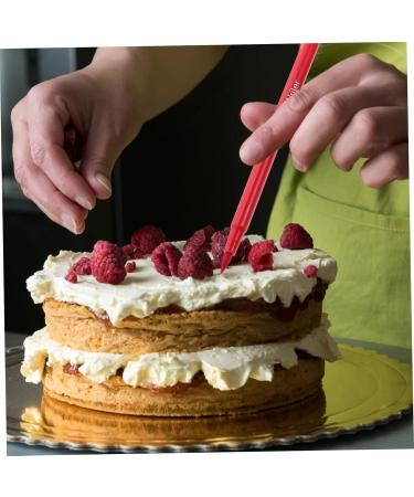 Mikinona 2pcs Can Be Food Coloring Pen Edible Ink Pens Baking Supplies Food Color Pencils Cookie Cake Plastic 16.6X1X1CM Red Green - Buy Online on GoSupps.com