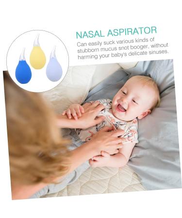 ULTECHNOVO 6pcs Baby Nasal Aspirator Set - Manual Nose Cleaner for Newborns and Infants, Nose Suction Snot Device with Silica Gel Tip - Buy Online on GoSupps.com