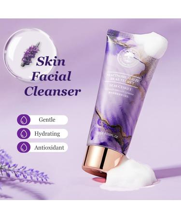 Face Cleansing Cream Wash for Dry & Sensitive Skin (100 ml) Sensitive Exfoliating Gentle and Caring Face Wash Cleanser - Buy Online on GoSupps.com