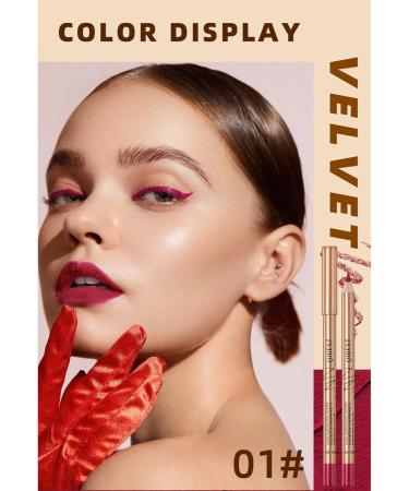 Matte Lipstick Natural Waterproof Lip Liner Pencil Makeup Lips Cosmetic Tools Long Lasting Lip For All Occasions - Buy Online on GoSupps.com