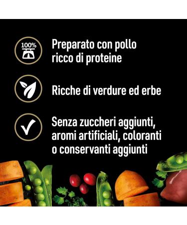 Cesar Natural Goodness Wet Dog Food 6 Cans with Chicken & Vegetables - 2.4 kg - Buy Online on GoSupps.com