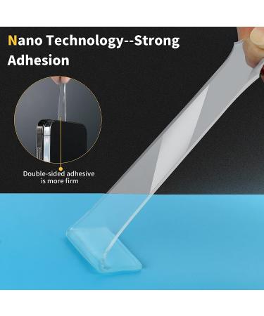 KUSUFEFI Double Sided Adhesive tape Heavy Duty  Double Stick Mounting (2 Rolls  Total 20FT)  Clear Two Sided Wall tape Strips  Removable Poster tape for Home  Office  Car  Outdoor Use - Buy Online on GoSupps.com