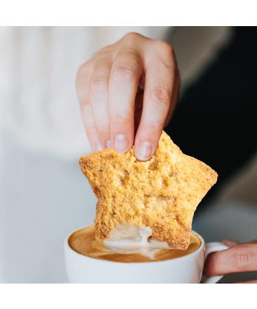 Oberlander Gluten Free Kosher for Passover Vanilla Nut Star Cookie 5.5oz - Dairy Free, Soy Free, Vegan | Snackable Option - Buy Online on GoSupps.com