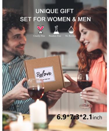 Cherry Blossom Spa Gift Set for Her - BFF LOVE | Massage Oil, Candle, Bath Salt, Hand Cream & Soap - Buy Online on GoSupps.com