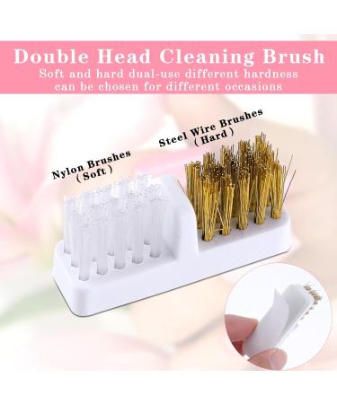 Andibro 2 In 1 Nail Drill Bits Holder 30 Holes Dustproof Nail Bits Organizer Nail Drill Bits Cleaning Brush Case Dustproof Nail Art Drill Bits Stand Display Storage Box Cleaner Manicure Tools(Pink) - Buy Online on GoSupps.com