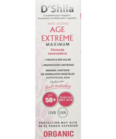  RHATMA SHILA Nutricosmetics Shila Age Extreme Maximum Spf 50 60 ml - Buy Online on GoSupps.com