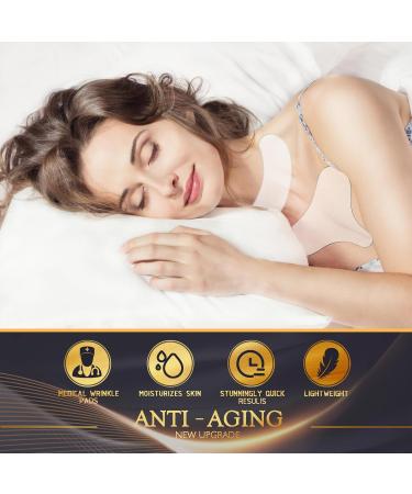 GETPUNA Chest Neck Wrinkle Patches -Silicone Patches for Wrinkles Neck Mask Chest Patch for Decollete & Cleavage Anti Ageing Wrinkle Remover Reusable Overnight Wrinkles Treatment for Women 4 Pack - Buy Online on GoSupps.com