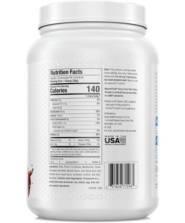 MuscleTech Grass Fed Whey Protein Powder Triple Chocolate & Deluxe Vanilla 1.8 lbs Each Protein Powder + Whey Protein Deluxe Vanilla Triple chocolate 1.8 Pound (Pack of 1) - Buy Online on GoSupps.com