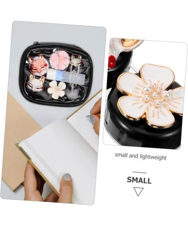 Gatuida Decorative Contact Lens Storage Box - Contact Case & Remover Tools | Miss Blitz Plastic | International Shipping Available - Buy Online on GoSupps.com