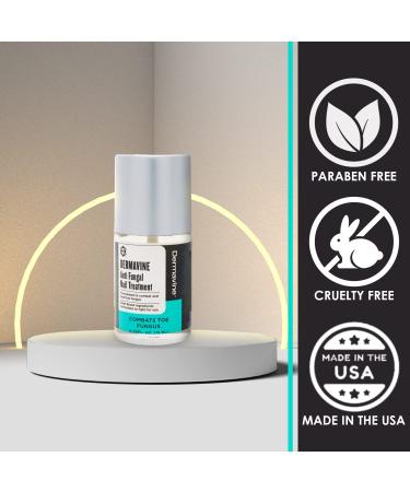 Dermavine Nail Fungal Treatment - All Natural Strengthener for Damaged Nails, Repair and Aid for Dry/Brittle Nails - Easy to Apply Fungus Treatment - Buy Online on GoSupps.com