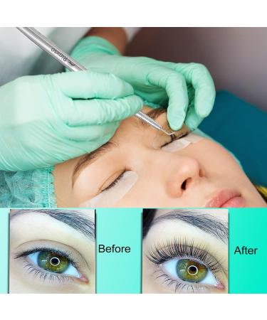 Rioxso 2 Pieces Lash Lift Tool Set - Professional Japanese Stainless Steel Kit for Lash Perm, Tint, and Separation - Buy Online on GoSupps.com