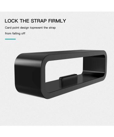 Silicone Fastener Rings for Garmin Forerunner 935/945 Bands - 6 Black Replacement Security Loop Keepers - Buy Online on GoSupps.com