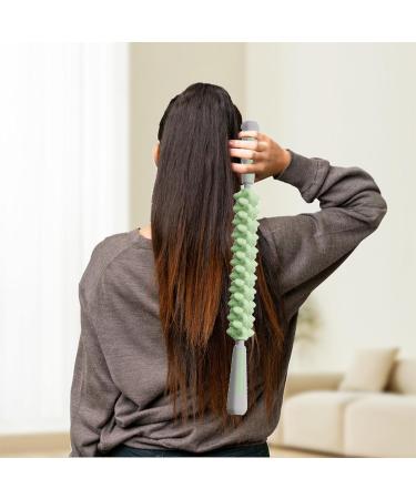 Genetic Massage Scooter | Muscle Roller Stick for Relaxation - Perfect for Gym Yoga & School | Green - Buy Online on GoSupps.com