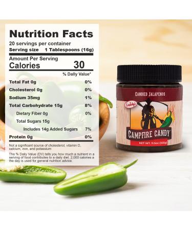 Cornaby's Campfire Candy Relish - Sweet & Spicy Candied Jalapeno Peppers (12 oz) | Plant-Based, Non-GMO, Gluten-Free Gourmet | Made in USA - Buy Online on GoSupps.com
