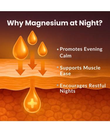 Magnesium Lotion for Sleep & Calm Topical Magnesium Cream for Relaxation Nightly Calm Better Sleep and for Leg Cramps & Pain - Buy Online on GoSupps.com