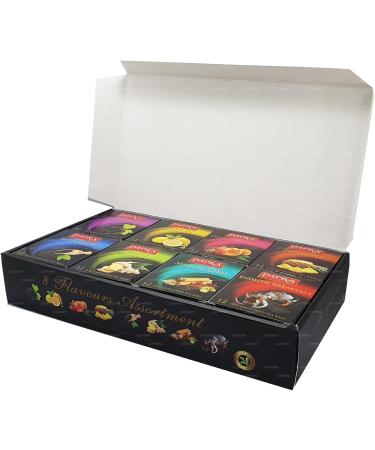 Impra Black Tea Collection Gift Pack 8 Flavors 80-Count Tea Bags per order - Buy Online on GoSupps.com