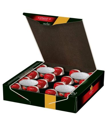 Jacobs Coffee Capsules Lungo Classico - Intensity 6 20 Nespresso Compatible Pods (10 Pack) - Premium Espresso Experience - Buy Online on GoSupps.com