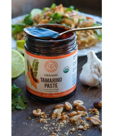Pure 100% Organic Tamarind Paste - Perfect for Adding Sour and Tart Taste Indian Foods 11oz - Buy Online on GoSupps.com