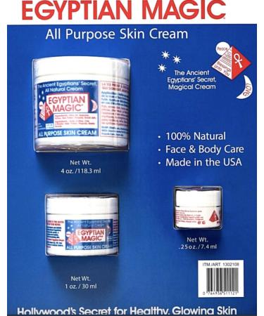 Egyptian Magic All Purpose Skin Cream Bundle - 3 Jars Set - Buy Online on GoSupps.com