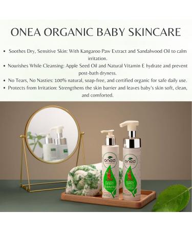 ONEA Baby Moisturizer - Natural Baby Lotion with Australian Manuka Honey Vitamin E - Body Lotion to Relieve Irritation and Moisturize Skin - 6.8 oz - Buy Online on GoSupps.com