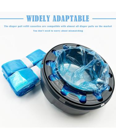 HUPIRCT 6 Series Pack Diaper Pail Cassettes | Superior Sealing & Toughness | Compatible with All Diapers & Cat Lines - International Shipping Available - Buy Online on GoSupps.com