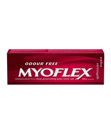 Pain Relief Rub | Odourless | Provides Deep Penetrating Relief of Muscle Soreness & Joint Pain | Menthol Free | Stain Free | Non-Greasy | Great for Ages 2+ | 100 Grams (Extra Strength)