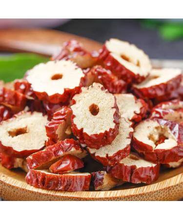 HQZM Natural Healthy Tea 160g Dried Red Dates Slices Jujube Peels Dried Fruit Tea 564oz Fruit Tea Without Kernel - Buy Online on GoSupps.com